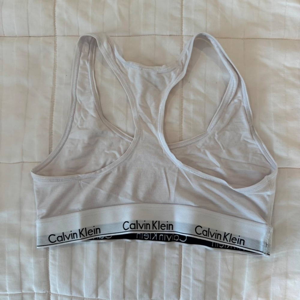 Calvin Klein Icon Cotton Modal Unlined Bralette - Picture 2 of 2